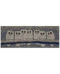 Liora Manne Front Porch Indoor Outdoor Owls Night Area Rug