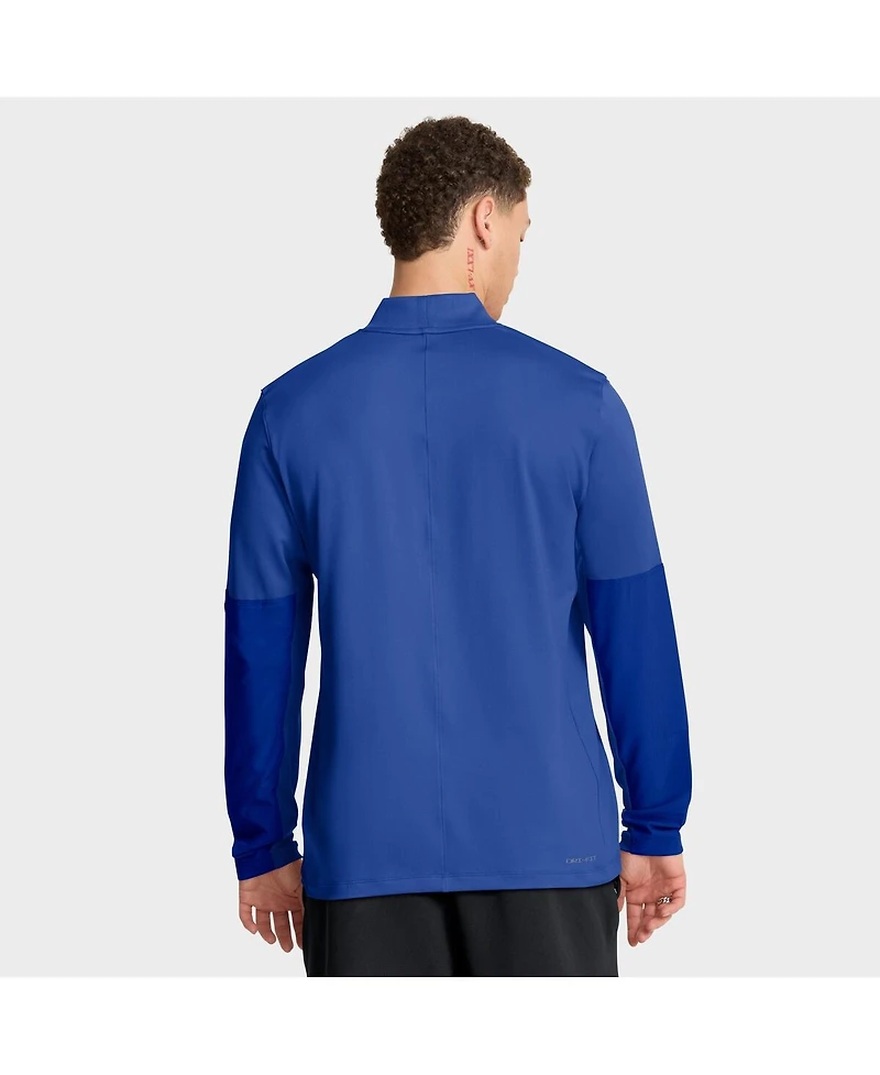 Nike Men's Royal Duke Blue Devils One Goal Performance Half-Zip Pullover Sweatshirt