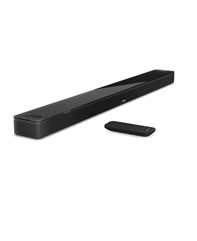 Bose Smart Ultra Dolby Atmos Soundbar, Black, Bundle with Bass Module 700 and 2x Surround Speakers 700