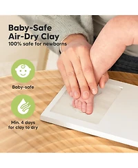 Duo Baby Hand and Footprint Kit, Handprint Newborn Photo Frame, Keepsake for New Mom