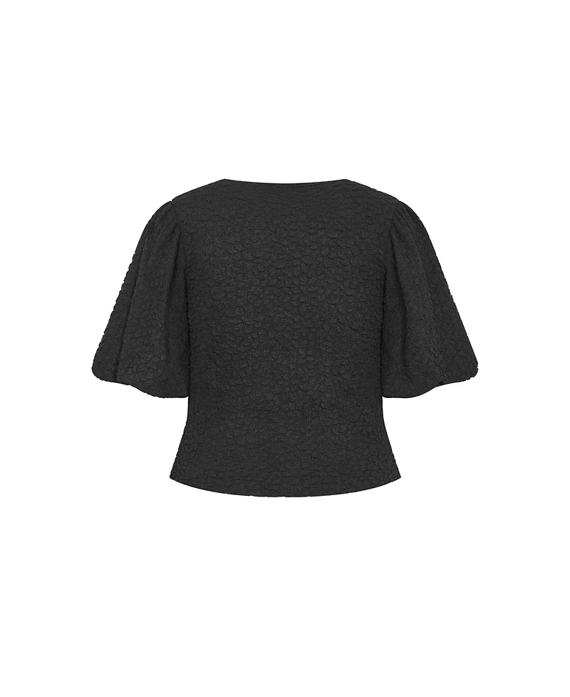 City Chic Women's Chrissie V Neck Top