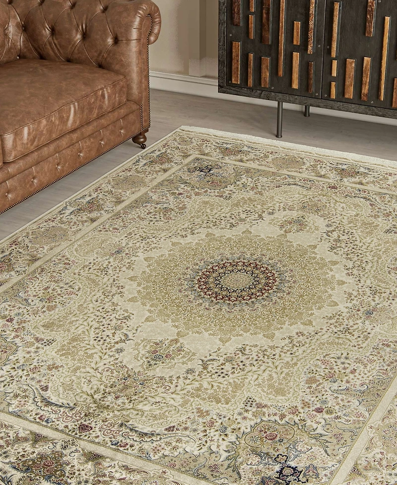 Kenneth Mink Majestic Elegance Tabriz 8'6" x 12' Area Rug