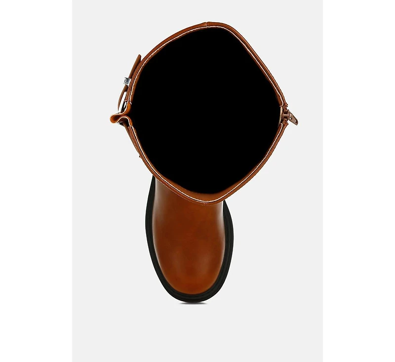 Taimen Harnes Detail Long Boots