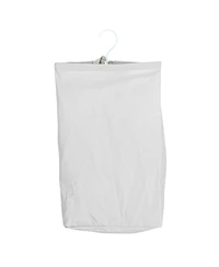 Household Essentials Door Hanging Laundry Bag, Grey