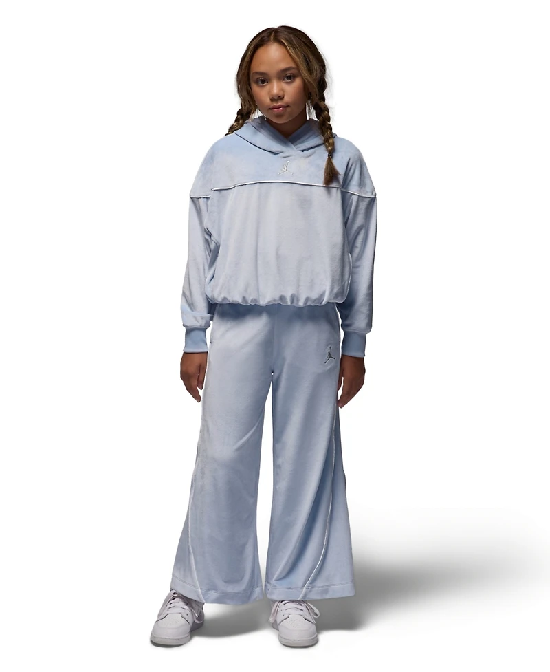 Jordan Girls 7-16 Mountainside Long Sleeves Pull-On Hoodie