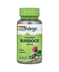 Solaray True Herbs Burdock 425 mg - 100 VegCaps