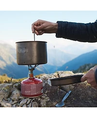 Aofar Fms-300T Portable Stove Ultra Light, Hiking Stove Titanium for Backpacking Camping Outdoor