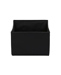 Household Essentials Wide Closet Organizer Drawers 2 Pack, Black