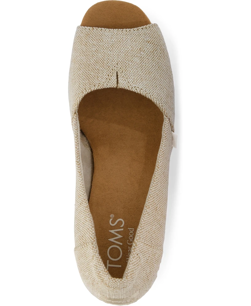 Toms Women's Essential Slip-On Wedge Sandals