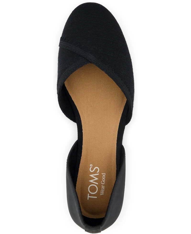 Toms Women's Gemma D'Orsay Slip-On Flats