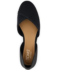 Toms Women's Gemma D'Orsay Slip-On Flats