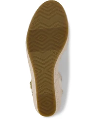 Toms Women's Julia Open Toe Wedge Sandals