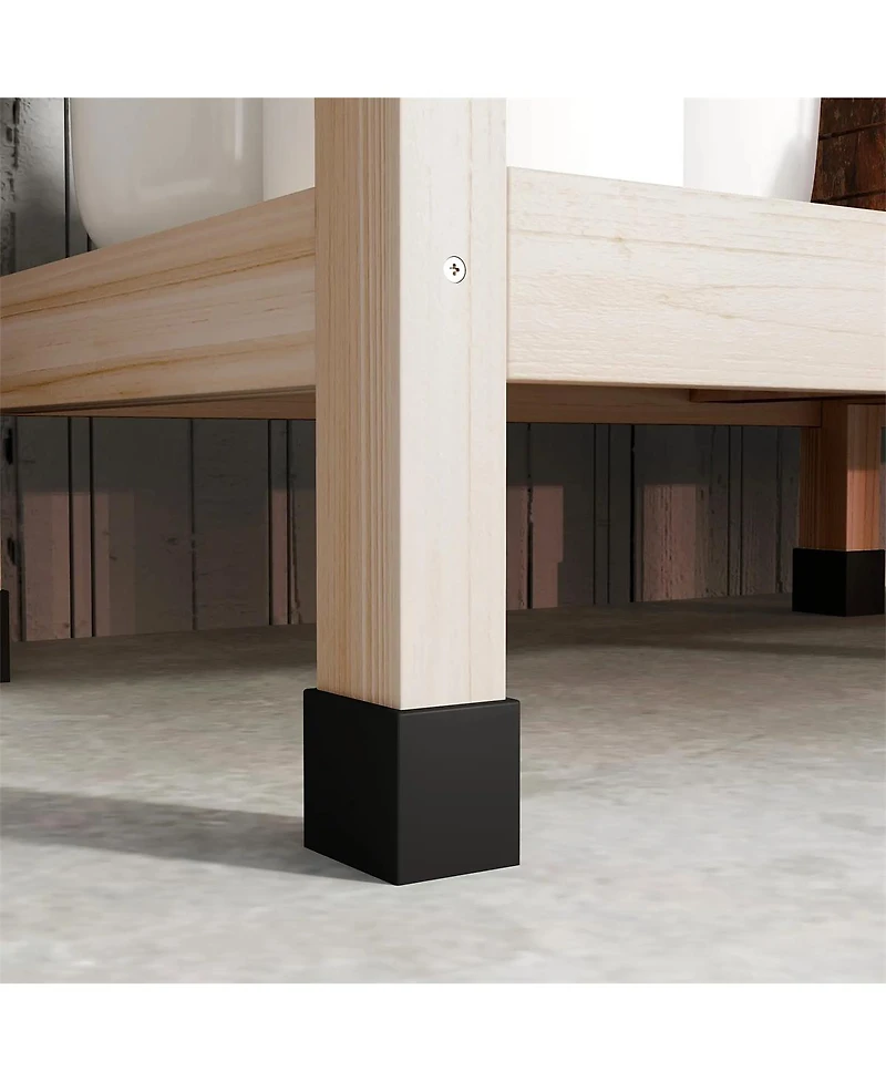 Slickblue Outdoor Gardening Workbench with Open Shelf Storage for Pots