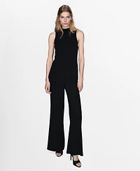 Mango Women's Fringed Jumpsuit