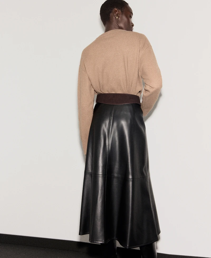 Mango Women's Round-Neck Knitted Sweater