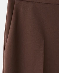 Mango Women's High-Waist Straight Pants