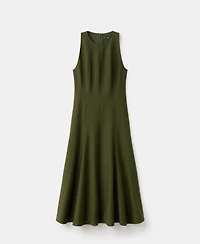 Mango Women's A-Line Godets Dress