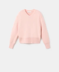 Mango Women's V-Neck Knit Sweater