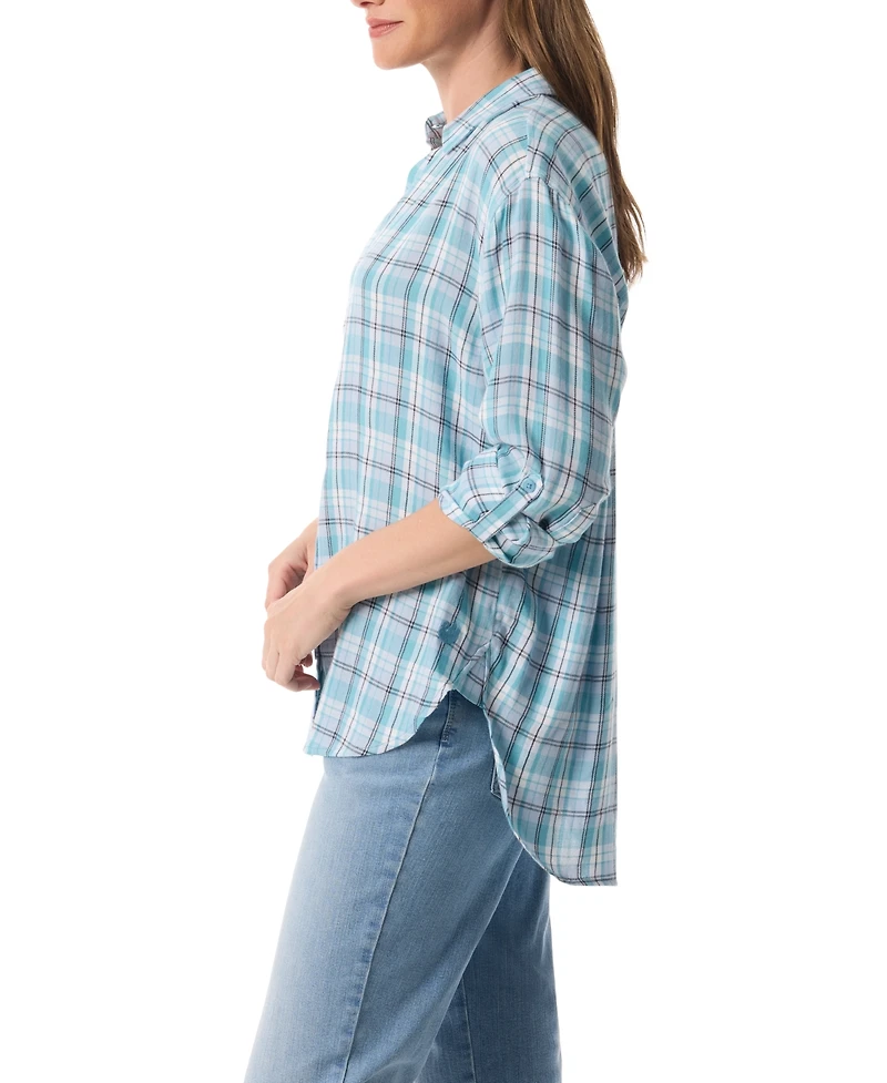 Gloria Vanderbilt Women's Amanda Button-Front Shirt