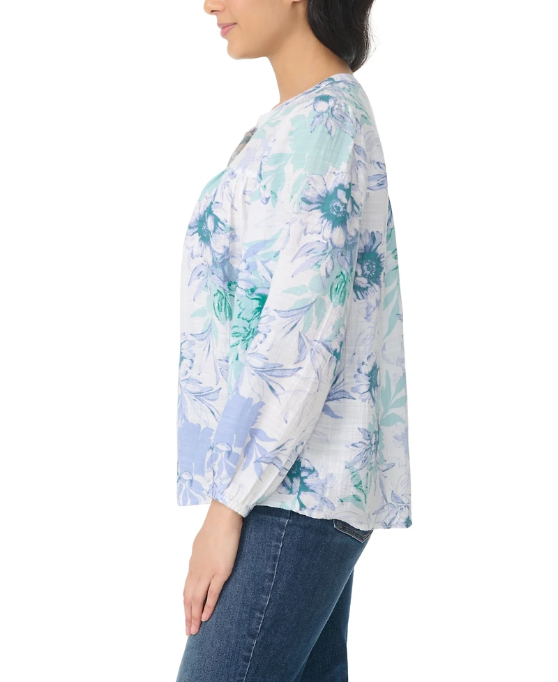 Gloria Vanderbilt Women's Long-Sleeve Top