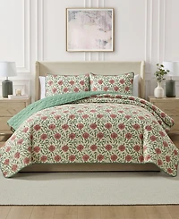 Seventh Studio Ezza Floral 3-Pc. Quilt Set