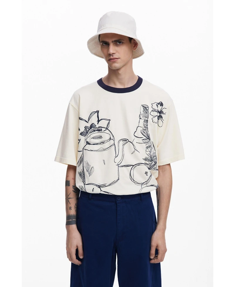 Desigual Men's Adjustable cargo pants