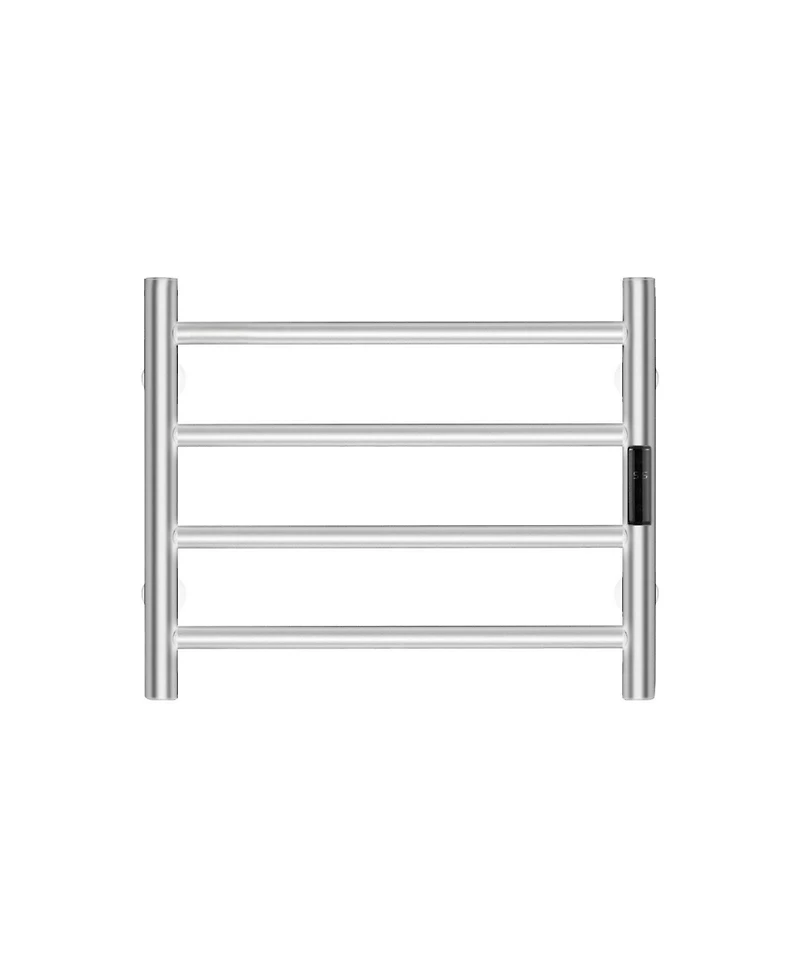 Ecooso 4 Bars Towel Warmer Rack, Wall Mounted Heated Towel Rack for Bathroom