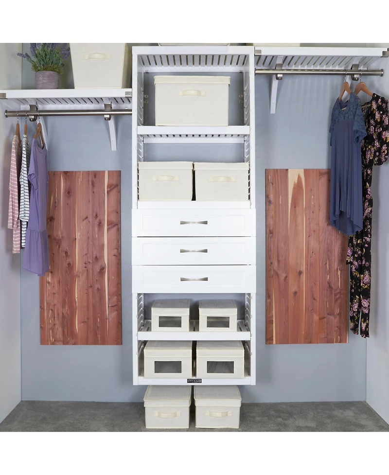 Household Essentials Cedar Fresh Cedar Panels for Closet 2 Pack