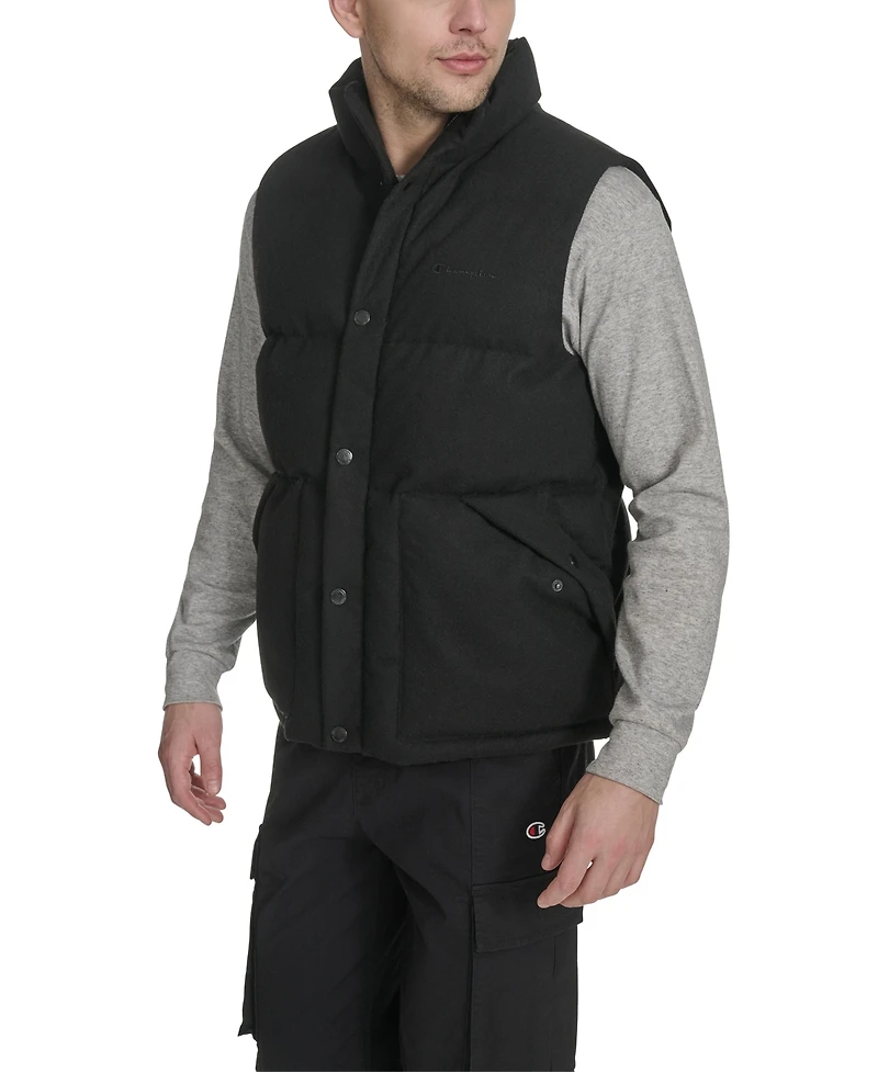 Champion Men's Quilted Stand-Collar Vest