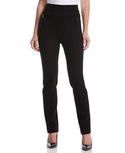 Rafaella Petite Ponte Slim Leg Pants