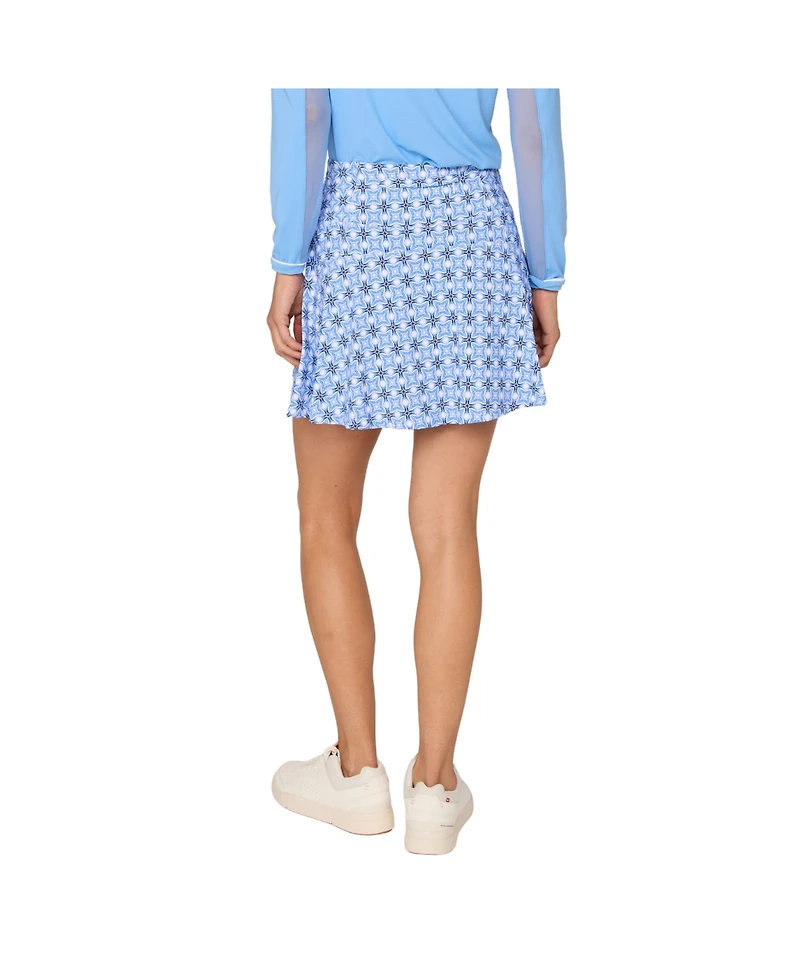 G Lifestyle Clothing Women's Sleeveless Piping Mock Neck Top