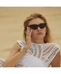 Spero London Handmade Rope Braided Sterling Silver Beaded Chain Bracelet