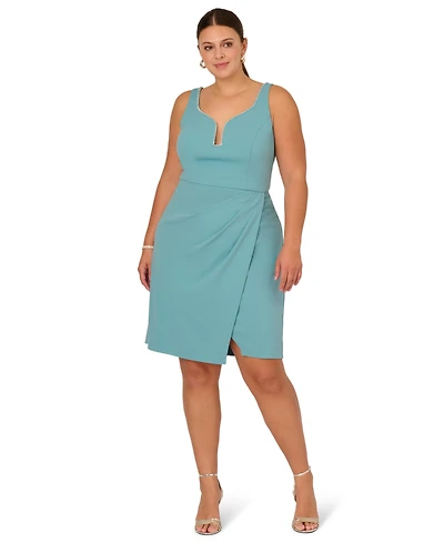 Adrianna Plus Sleeveless Midi Dress