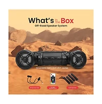 Pyle Off-Road Bluetooth Speaker System with Led Lights PLATV85BT.5 - 1000 Watt