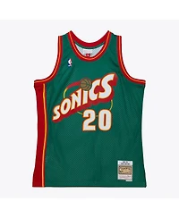Gary Payton Kelly Green Seattle Supersonics 1995/96 Hardwood Classics Swingman Jersey