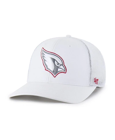 Men's White Arizona Cardinals Snowball Trophy Stretch Fit Hat