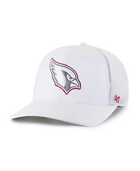 Men's White Arizona Cardinals Snowball Trophy Stretch Fit Hat