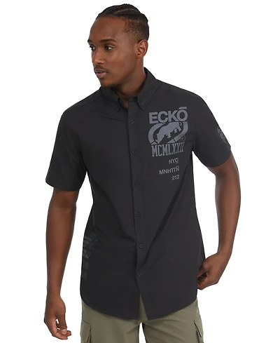 Ecko Unltd Men's Short-Sleeve Shirt
