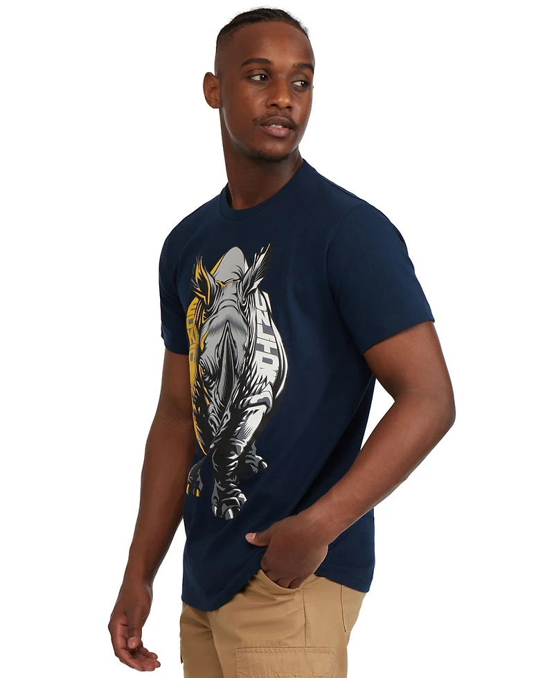 Ecko Unltd Men's Beta Beast Rhino Graphic-Print T-Shirt