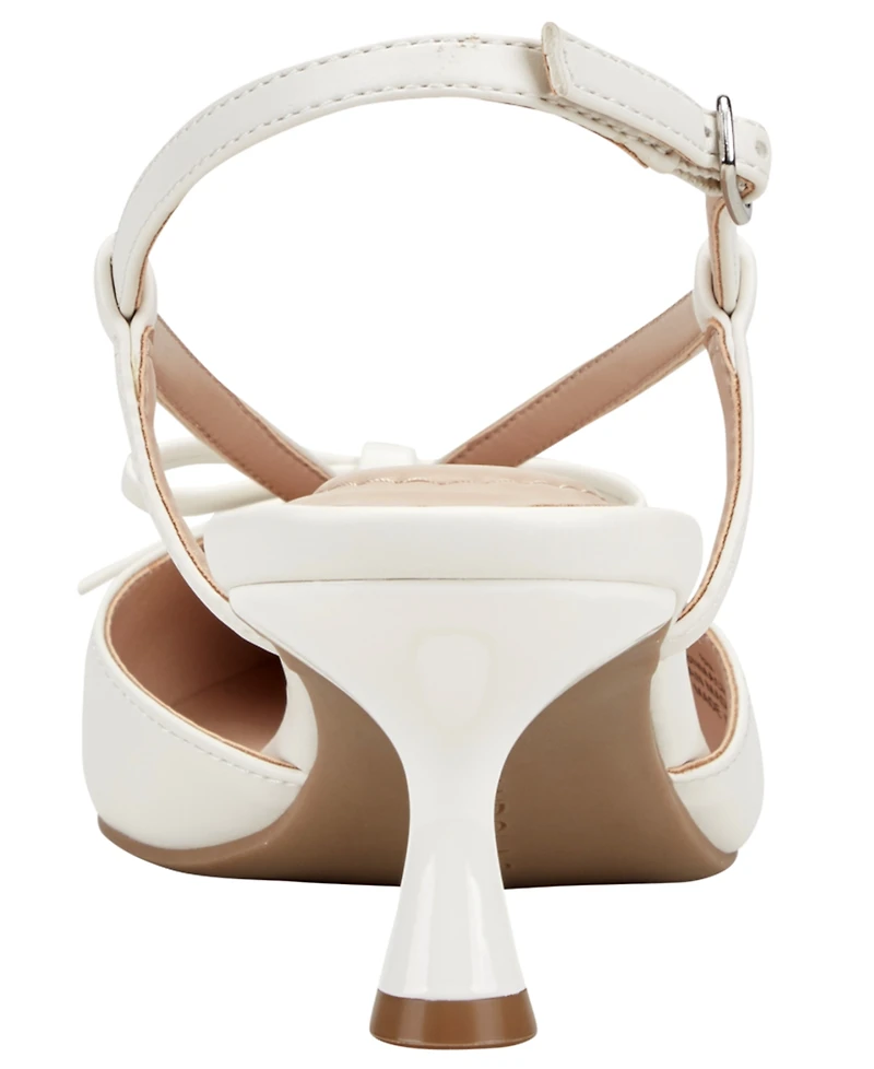 Bandolino Women's Macruz Slingback Kitten Heel Pumps