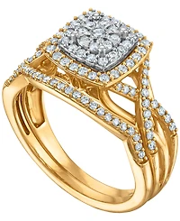 Macy's Diamond Ring (5/8 ct. t.w.) in 10k Yellow Gold