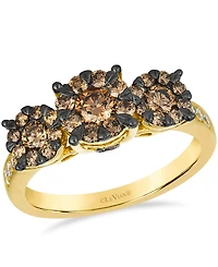 Le Vian Nude Diamond (0.12 ct. t.w.) and Chocolate Diamond (0.88 ct. t.w.) Ring in 14k Honey Gold