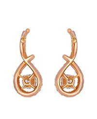 Le Vian Diamond (3/8 ct. t.w.) Drop Earrings in 14k Strawberry Gold