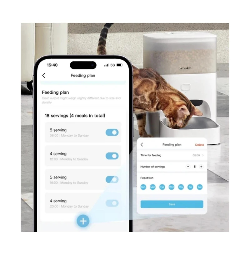 PetMarvel Smart Pet Feeder M3 Pro