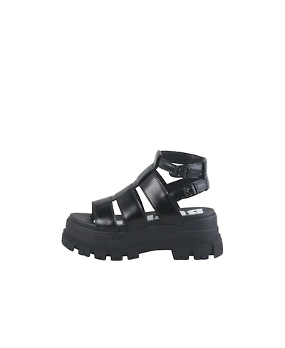 Buffalo Boots Aspha Gld Platform Sandal