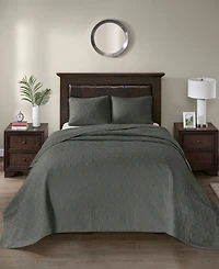 Madison Park Quebec Quilted 3-Pc. Bedspread Set, Full