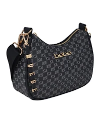 Bebe Women's Adela Monogram Small Crossbody Bag