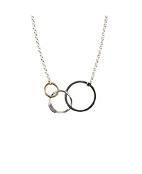 Uncommon Goods Beth Lawrence Past Present Future Sterling Silver Necklace