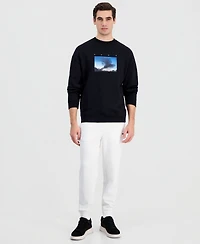 Hugo Boss Men's Dorizonto Relaxed-Fit Graphic Print Sweatshirt