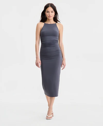 Bar Iii Women's Halter Bodycon Midi Dress, Macy's Exclusive